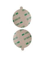3M 9495LE Double Coated Adhesive Round Sticker Tape, Diameter 50mm （1.97"), Clear Circle Disc