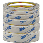 3M 9448A Double Coated Tissue Tape – 50 m Roll, Translucent