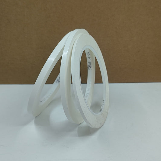 3M Vinyl Tape 471 White, Professional Fine Line Masking Tape for Car Auto Motorcycle, Paint Lines & Curved Surfaces, Rubber Adhesive