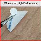 3000 circles, 3M 9448A Double Sticky Circle Disc for Wax Seal, Multi Size Options, with Easy Peel Tab