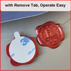100circles/pack 3M9448A Two Sides Sticky Round Disct Sticker for Wax Seals Stamp